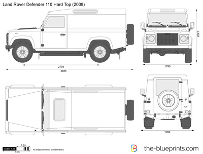 Land Rover Defender 110 Hard Top (2008)