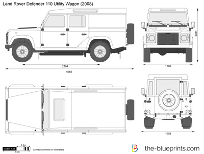 Land Rover Defender 110 Utility Wagon (2008)