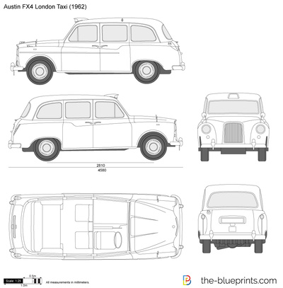 Austin FX4 London Taxi (1962)