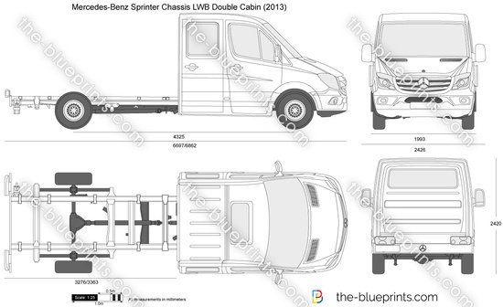 Mercedes-Benz Sprinter Chassis LWB Double Cabin