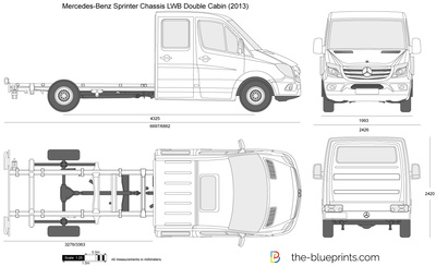 Mercedes-Benz Sprinter Chassis LWB Double Cabin (2013)
