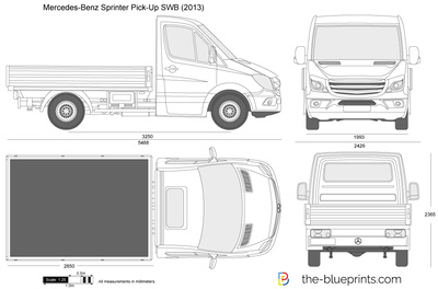 Mercedes-Benz Sprinter Pick-Up SWB