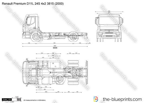 Renault Premium D11L 24S 4x2 3815