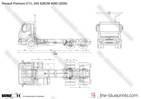 Renault Premium D11L 24S 62BOM 4090