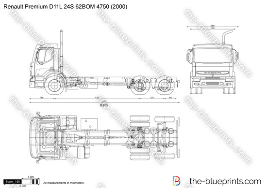 Renault Premium D11L 24S 62BOM 4750