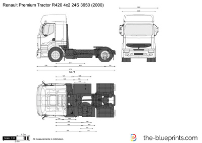 Renault Premium Tractor R420 4x2 24S 3650