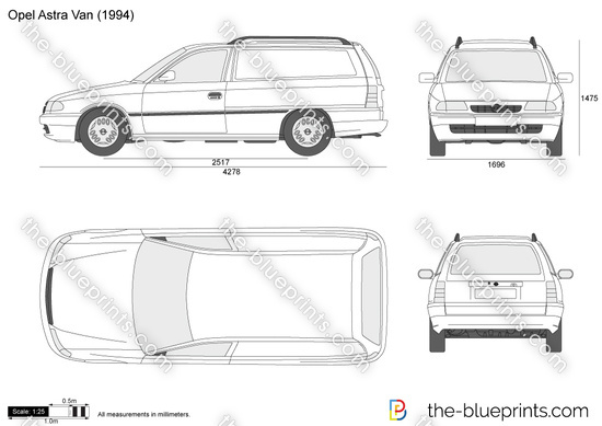 Opel Astra F Van