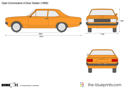 Opel Commodore 2-Door Sedan
