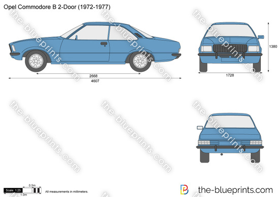 Opel Commodore B 2-Door