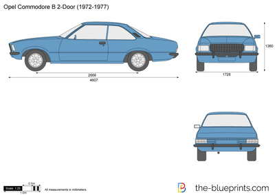 Opel Commodore B 2-Door
