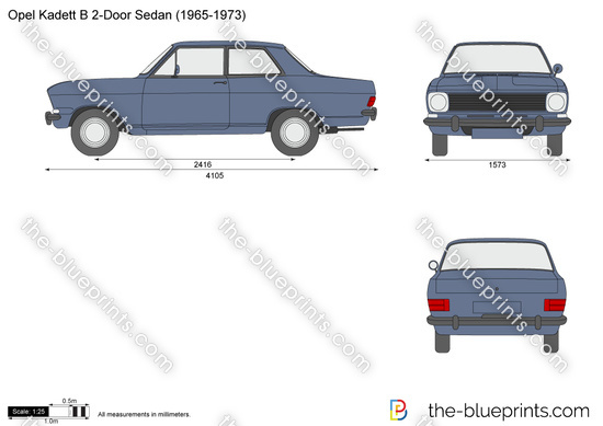 Opel Kadett B 2-Door Sedan