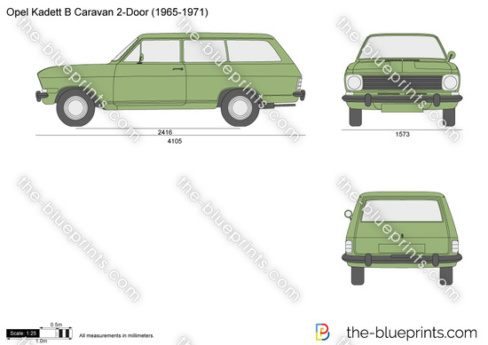 Opel Kadett B Caravan 2-Door