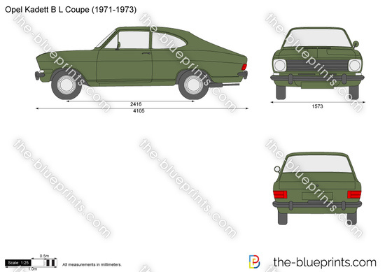 Opel Kadett B L Coupe