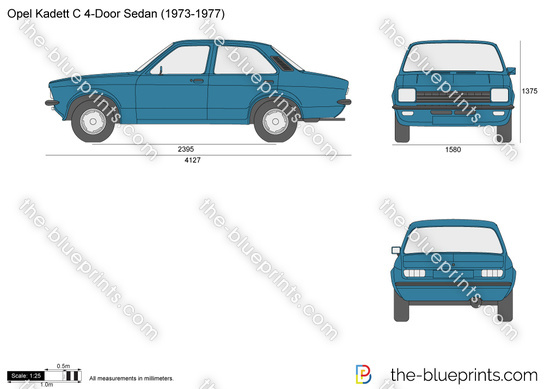 Opel Kadett C 4-Door Sedan