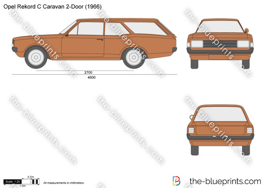 Opel Rekord C Caravan 2-Door