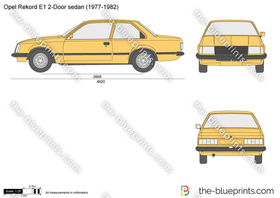 Opel Rekord E1 2-Door sedan