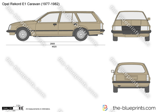 Opel Rekord E1 Caravan