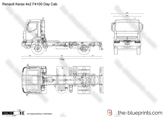 Renault Kerax 4x2 F4100 Day Cab