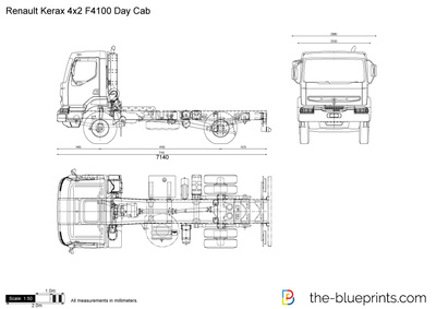 Renault Kerax 4x2 F4100 Day Cab