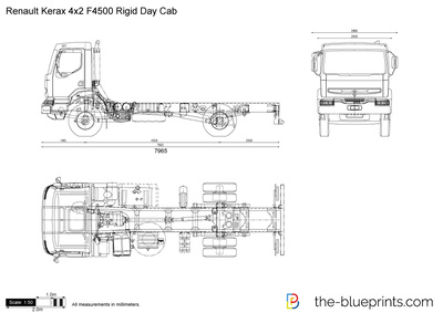 Renault Kerax 4x2 F4500 Rigid Day Cab