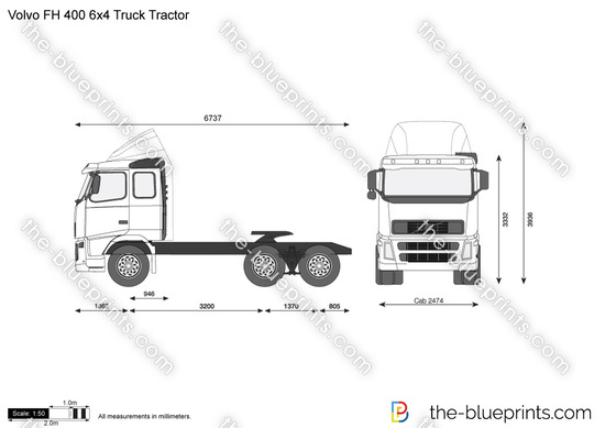 Volvo FH 400 6x4 Truck Tractor