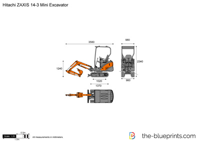 Hitachi ZAXIS 14-3 Mini Excavator