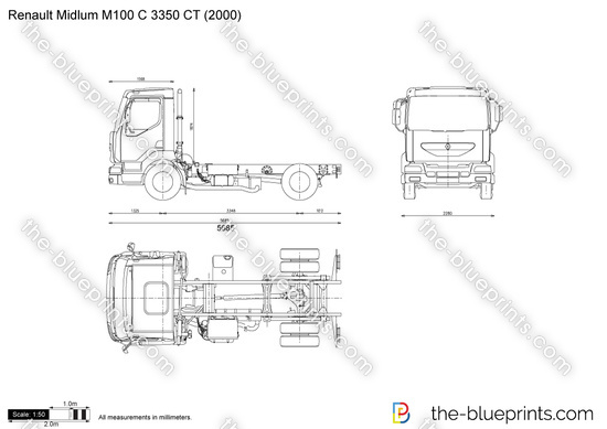 Renault Midlum M100 C 3350 CT