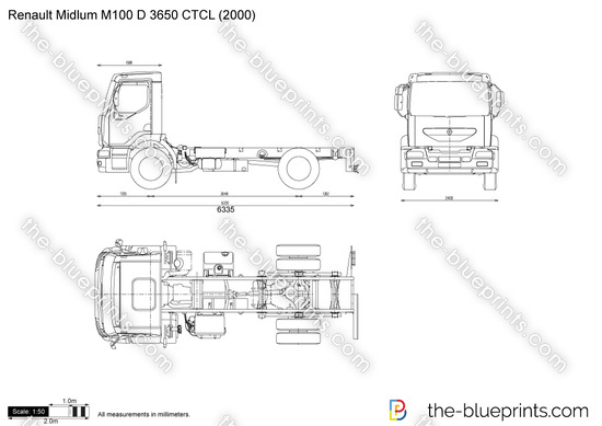 Renault Midlum M100 D 3650 CTCL