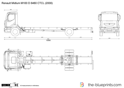 Renault Midlum M100 D 6480 CTCL