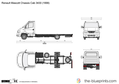 Renault Mascott Chassis Cab 3430