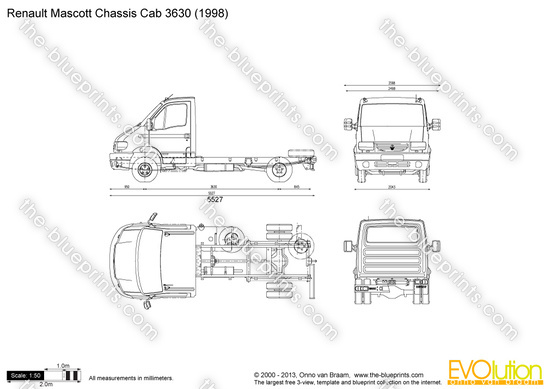 Renault Mascott Chassis Cab 3630
