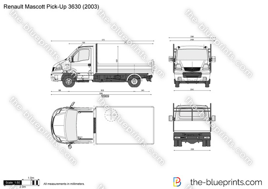 Renault Mascott Pick-Up 3630