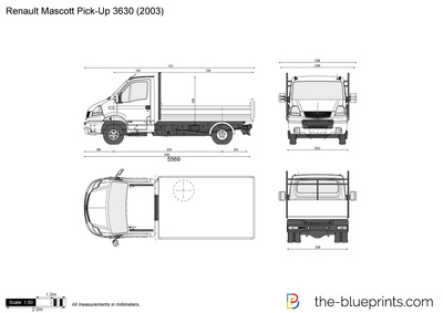 Renault Mascott Pick-Up 3630