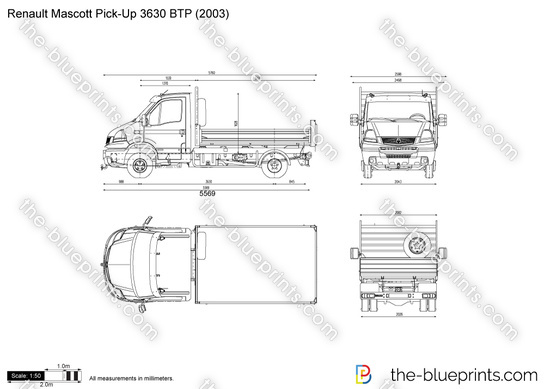 Renault Mascott Pick-Up 3630 BTP