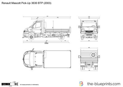 Renault Mascott Pick-Up 3630 BTP