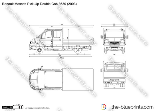 Renault Mascott Pick-Up Double Cab 3630