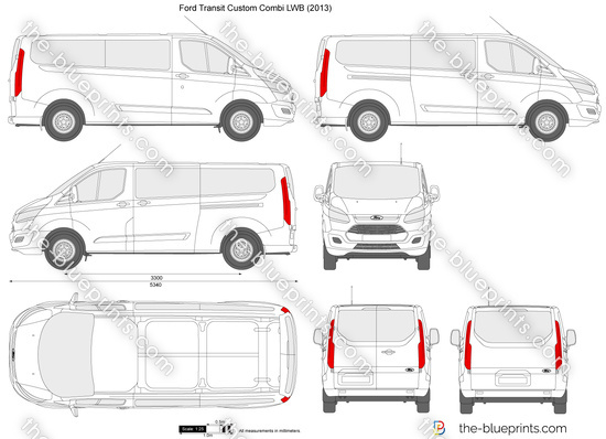 Ford Transit Custom Combi LWB