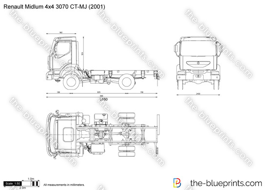 Renault Midlum 4x4 3070 CT-MJ