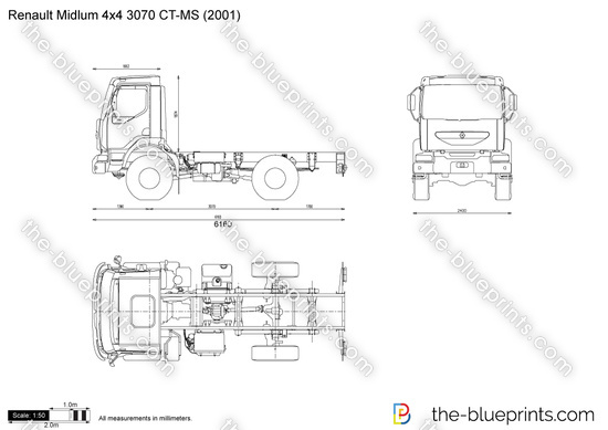 Renault Midlum 4x4 3070 CT-MS