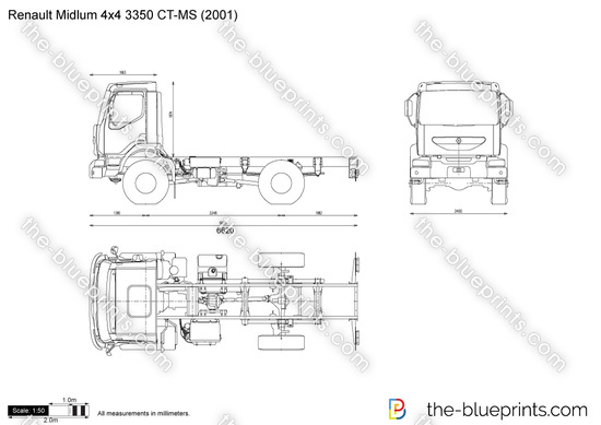 Renault Midlum 4x4 3350 CT-MS