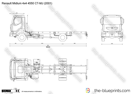 Renault Midlum 4x4 4550 CT-MJ
