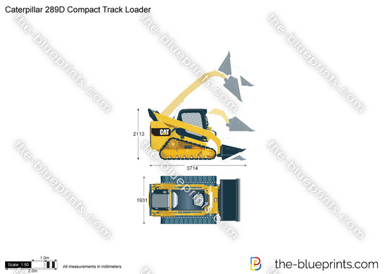 Caterpillar 289D Compact Track Loader
