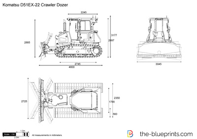 Komatsu D51EX-22 Crawler Dozer