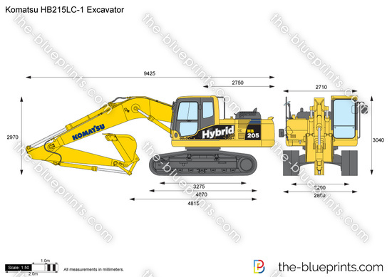Komatsu HB215LC-1 Excavator