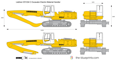 Liebherr ER 934 C Excavator Electric Material Handler