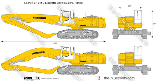 Liebherr ER 944 C Excavator Electric Material Handler