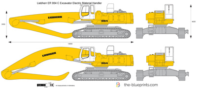 Liebherr ER 954 C Excavator Electric Material Handler
