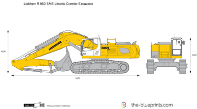 Liebherr R 960 SME Litronic Crawler Excavator