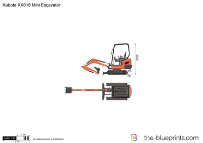 Kubota KX018 Mini Excavator