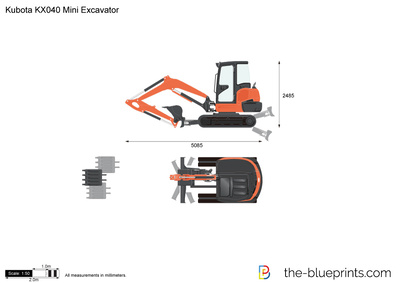 Kubota KX040 Mini Excavator